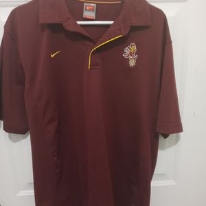 Nike FitDri Arizona State Sun Devils polo- Size XL